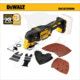 Multifunkciós oszcillálógép, akkus 18 V 3,2" - akku nélkül - Dewalt