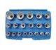 Dugókulcs - crowafej készlet 1/2" Gear Lock - Alldrive 19 db-os 8-32 mm