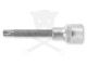 Rátűzőkulcs - crowa+bit 1/2" torx T45 hosszított