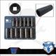 Lok-Typ Légkulcsfej készlet 3/8" 12 db-os spec.6 lap hosszú 8-19 mm-Welzh