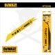 Fűrészlap kardfűrészhez, fémre 152 mm 18TPI = 1,4 mm 5db-os DeWalt