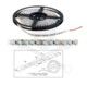 Szalag LED 3528 beltéri 120 db/m - 3000K -  ELMARK
