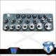 Lok-Typ Dugókulcs készlet 1/2" 20 db-os spec. 6 lap normál 8-32 mm -Welzh