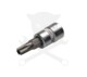 Rátűzőkulcs - crowa+bit 1/4" torx, furatos TPX30 BGS