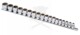 Dugókulcs - crowafej készlet 3/8" Gear Lock - Alldrive 18 db 6-24 mm