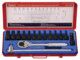 Torx készlet 1/2" 15 db-os Genius
