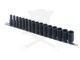 Légkulcsfej készlet 3/8" 16 db 7-22 mm metrikus rövid 6 lapú - Genius