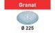 Csiszolópapír, tépőzáras 225 mm STF D225/128  P80 GR/5 Saphir 5 db