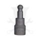 Rátűzőkulcs - crowa+bit 3/8" imbusz H7 mm gömbvégű