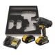 Ütvecsavarozó, akkus 18V 1626 Nm 1/2" 2db 5Ah - DeWalt