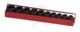 Légkulcsfej készlet 1/2" 10 db 7/16"-1" COLOS rövid Genius
