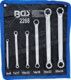 Torx csillagkulcs készlet Egyenes 6 db-os E-torx 12 méret: E6 - E24 -BGS