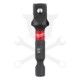 Adapter 1/4"-3/8" hatlap-négylap - Milwaukee