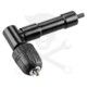Sarokfúró adapter 90° ipari 1/4", gyorstokmánnyal - Graphite