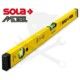 Vízmérték 1500 mm alumínium, sárga, SM Profi - SOLA